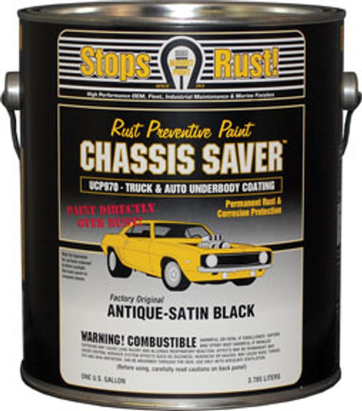 Chassis Saver Antique Satin Black, Gallon UCP970-01 Chassis Saver Antique Satin Black, Gallon UCP970-01