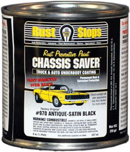 Chassis Saver Antique Satin Black, 1/2 Pints UCP970-16 Chassis Saver Antique Satin Black, 1/2 Pints UCP970-16