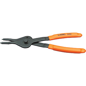 Int/Ext Retaining Ring Pliers - .090" 0-deg 3492