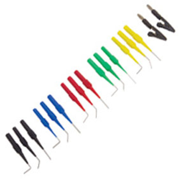 17 Pc. Back Probe  Pins and Alligator Clips Set 64900