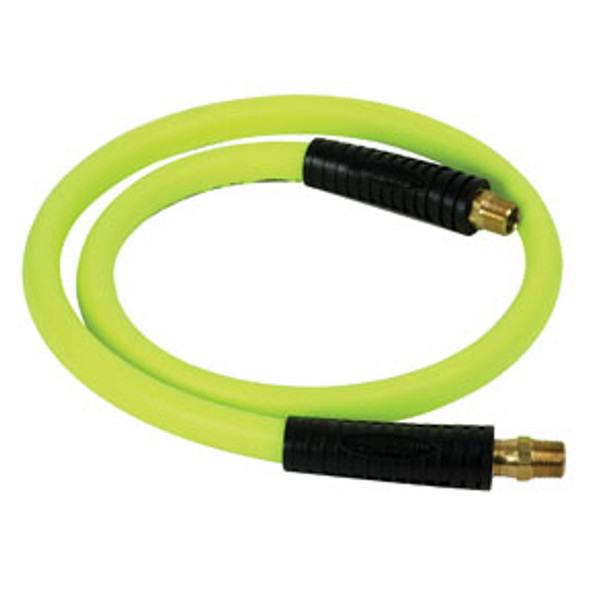 1/2” x 4’ Flexzilla ZillaGreen Ball Swivel Whip Hose HFZ1204YW3S