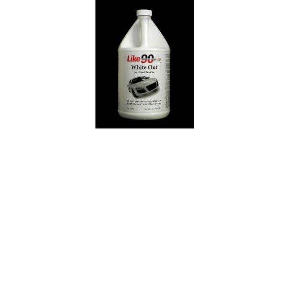 Like90 White Peelable Booth Coating, Gallon 10032