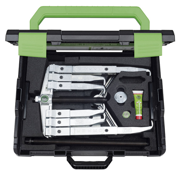 UNIVERSAL 2 AND 3 ARM PULLER SET WITH STANDARD AND NARROW QUICK ADJUSTING HOOKS K-2030-20S