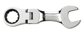 Stubby Flex Ratcheting Wrench, 18mm 9559