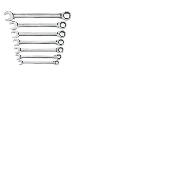 7 pc. Standard Metric Combination Ratcheting GearWrenchª Set 9417
