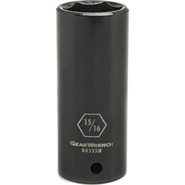 1/2" Drive 6 Point Deep Impact Metric Socket 15mm 84573N 1/2" Drive 6 Point Deep Impact Metric Socket 15mm 84573N