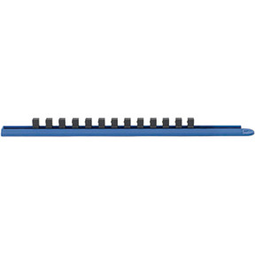 1/4" Drive 9" Blue Socket Rail Includes 13 Clips 83106D