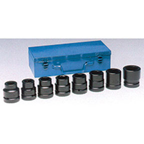 8 pc. 1" Dr. Standard Length Fractional Impact Socket Set 9108