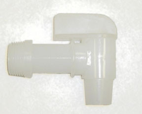 3/4"  Spigot, For 5 Gallon Cubes. SPIGOT-2