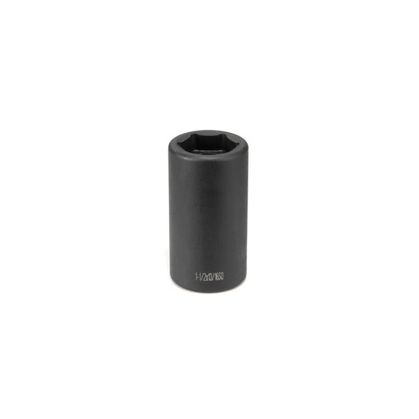 #5 Spline x 1-1/2" x 13/16" Deep Square Budd Impact Socket 5223C