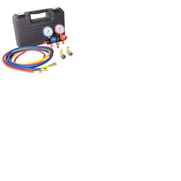 R134a Manifold Gauge and Hose Set with 60" Hoses 6760SPC