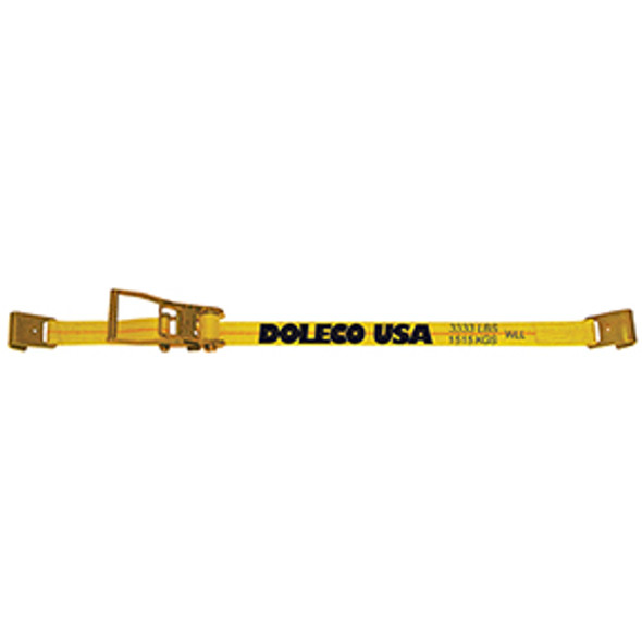 2" x 27' Ratchet Strap w/ Flat Hooks 23400227 2" x 27' Ratchet Strap w/ Flat Hooks 23400227