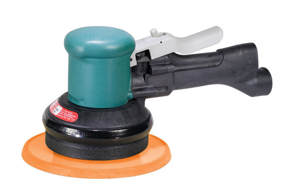 6" Dia. Two-Hand Gear-Driven Sander, Non-Vacuum 58442