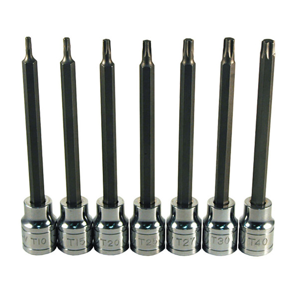 7 Pc. Extra Long Star Bit Socket Set 13774