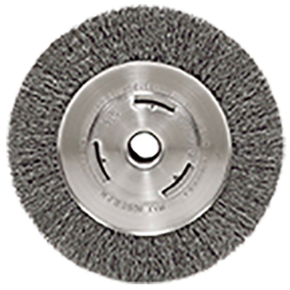 6" Wire Wheel with Spacer for 1/2" Arbor 8350