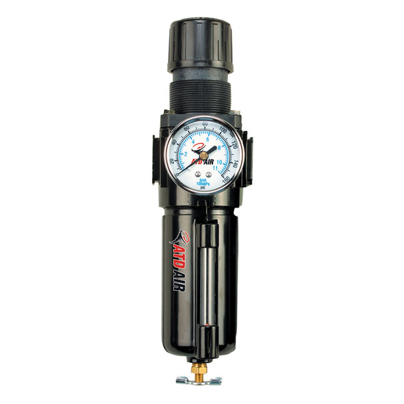 Metal Filter, Regulator and Gauge Combination Unit with Manual Drain 7854