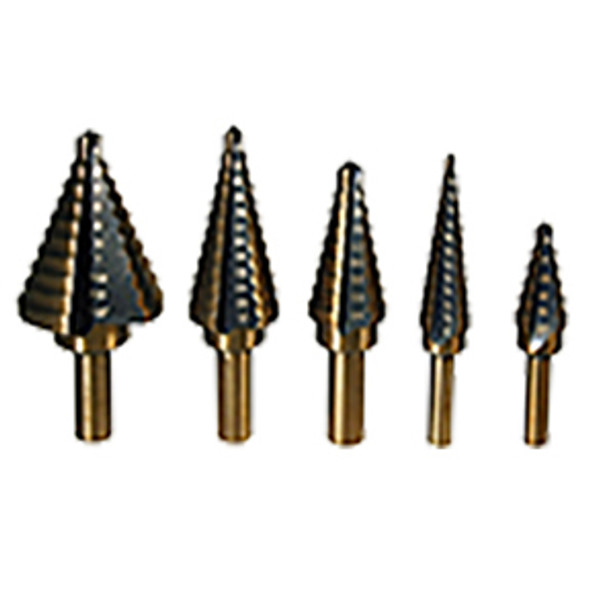 5 Pc. Step Drill Bit Set 9200
