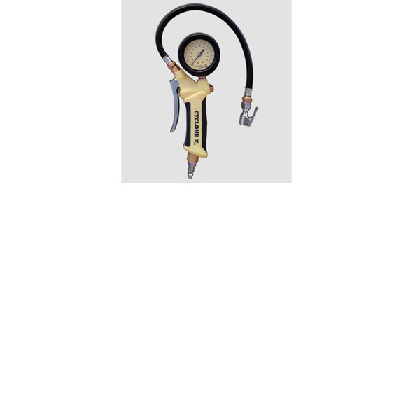 Cyclone High-Flow Tire Inflater/Deflator Gauge, 10-160 PSI GA-345