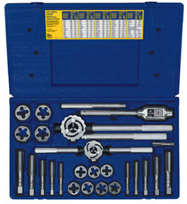 25 Pc. Metric Tap and Hex Die Set 97311