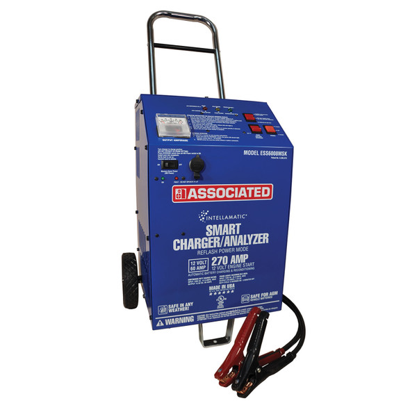 12V 60A CHGR W/MEM SVR & CABLE ESS6008MSK