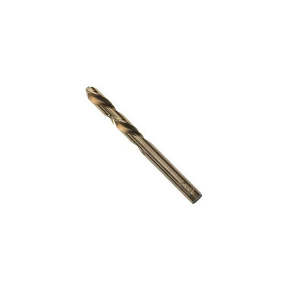 Left-Hand Mechanics Length Cobalt Alloy Steel High Speed Steel Drill Bit, 1/4" 30516