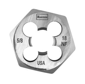 5/8" - 18 NF Hexagon Machine Screw Die, Carded 6854