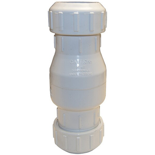 Zoeller Check Valve,7.5 in Overall L 30-0254