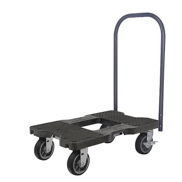 Snap-Loc Platfrm Truck, 1500lb, 32inLx20-1/2inW, Blk SL1500P6B