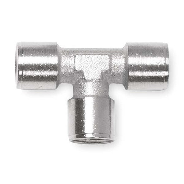 Tee Nickel Plated Brass Tee, 1/2 in Female NPT X 1/2 in Female NPT