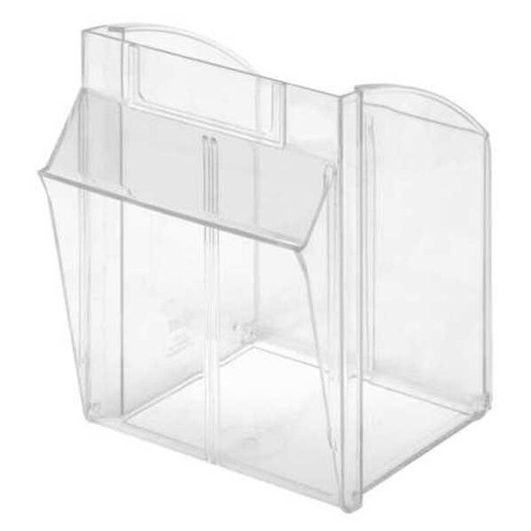 Quantum Storage Systems Plastic Tip-Out Bin Clear QTB304CUP