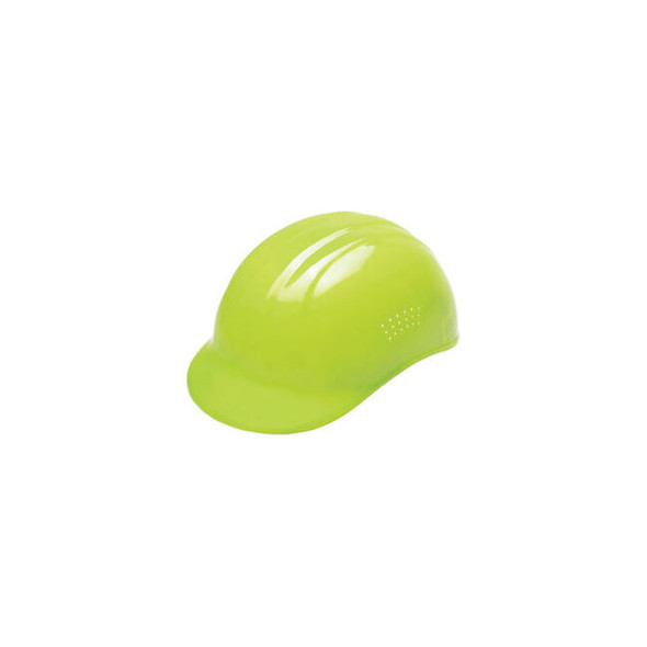 ERB 67 Vented Bump Cap with 4-Point Pinlock Suspension Hi-Viz Lime