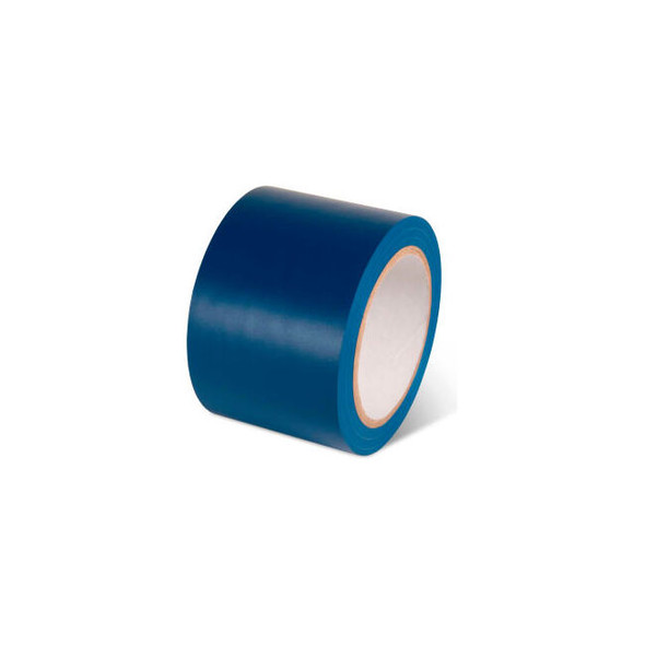 Global Industrial Safety Tape 4""W x 108'L 5 Mil Blue 1 Roll