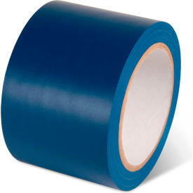 Global Industrial Safety Tape 4""W x 108'L 5 Mil Blue 1 Roll