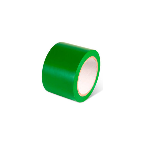 Global Industrial Safety Tape 4""W x 108'L 5 Mil Green 1 Roll
