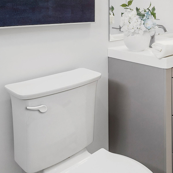 Korky Universal White Flush Tank Lever with Plastic Handle Korky Universal White Flush Tank Lever with Plastic Handle