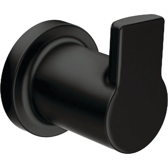 Moen Rinza Single Robe Hook, Matte Black Y1103BL