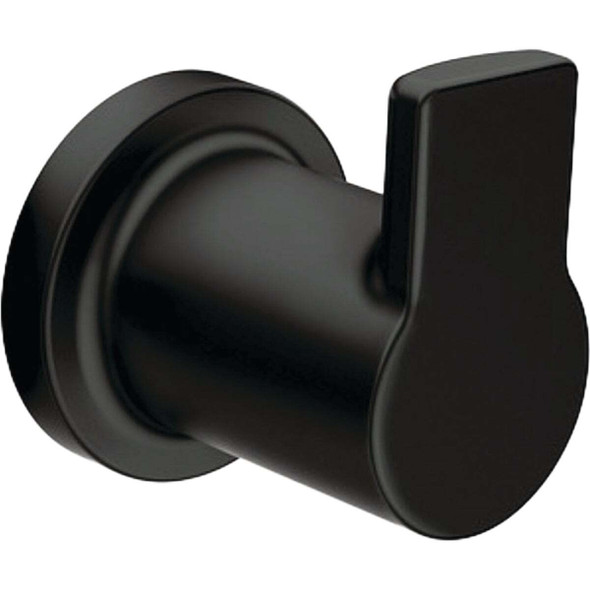 Moen Rinza Single Robe Hook, Matte Black Y1103BL