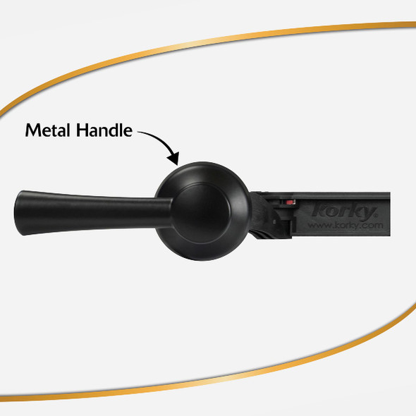Korky StrongARM Universal Matte Black Tank Lever with Simple Handle 6034BP 455229