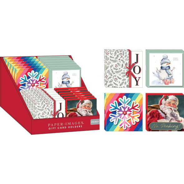 Expressive Design Group 4 In. x 4 In. Gift Card Holder CGHSH24CD-12 Pack of 24