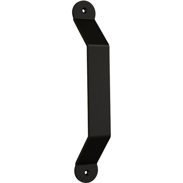 National Hardware 10 In. Matte Black Charleston Interior Barn Door Pull N700-108