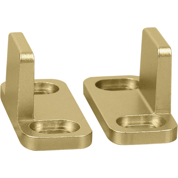 National Hardware Brushed Gold Double Floor Guide N700-113