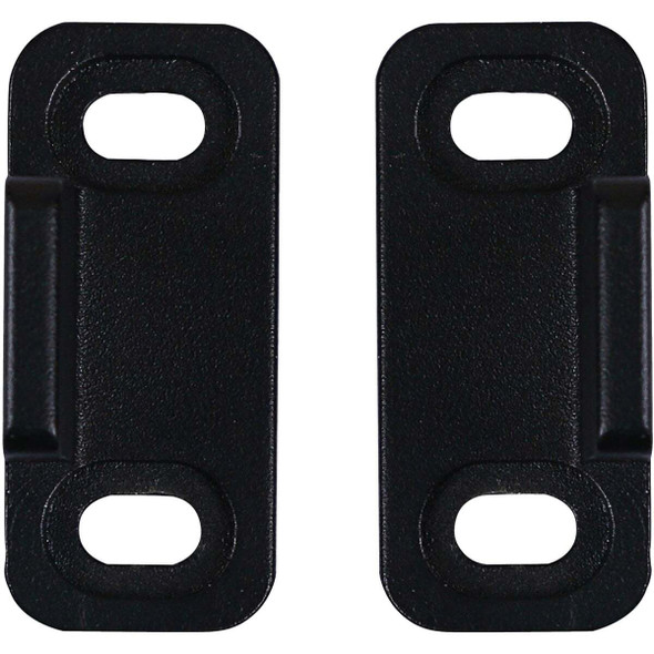 National Hardware Matte Black Double Floor Guide N700-114