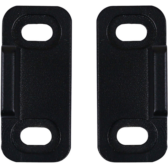 National Hardware Matte Black Double Floor Guide N700-114