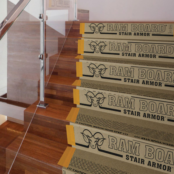 Ram Board Stair Armor 34 In. W x 19 In. H Stair Protector (6-Pack) RBSA36 269884