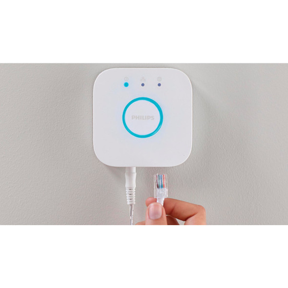 Philips Hue Plug-In Smart Bridge, White 458471 515404