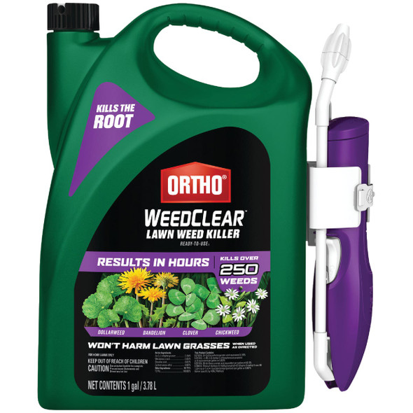 Ortho WeedClear 1 Gal. Ready To Use Wand Sprayer Lawn Weed Killer 0448805