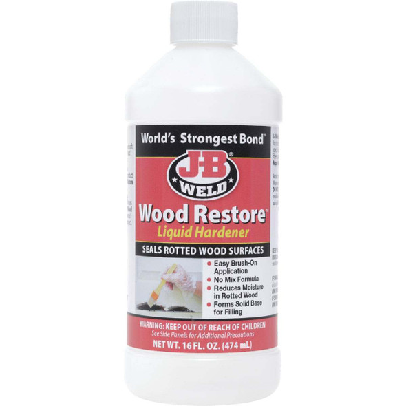 J-B Weld Wood Restore 16 Oz. Liquid Hardener 40001