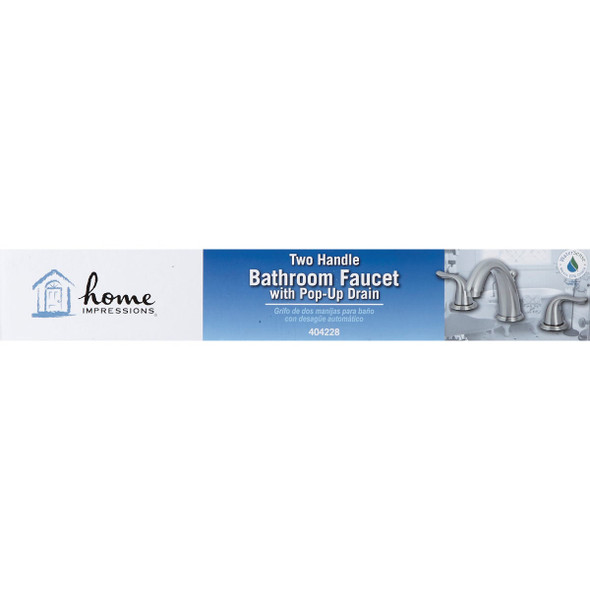 Home Impressions 2h Bn Ws Lav Faucet FW610010NP-JPA9 404228