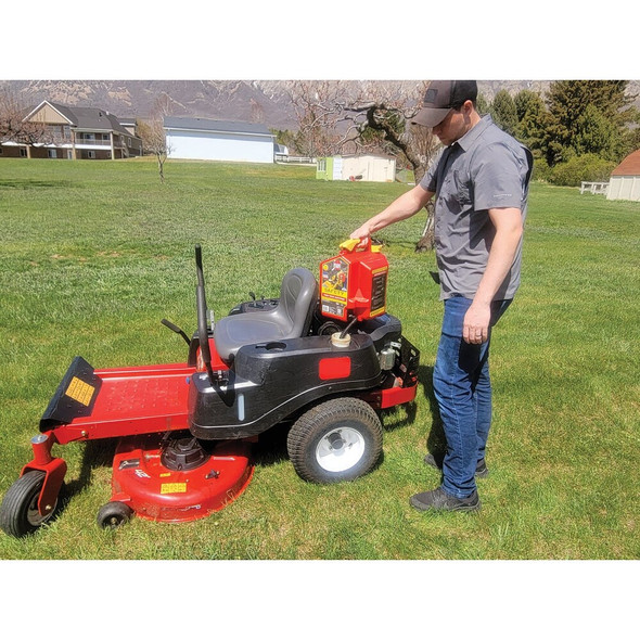 SureCan 5 Gal. Plastic Gasoline Safety Fuel Can, Red SUR5SFG2 570470