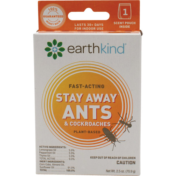 Earth Kind Stay Away 30 to 60-Day Natural Ant & Roach Repellent Refill Pouch